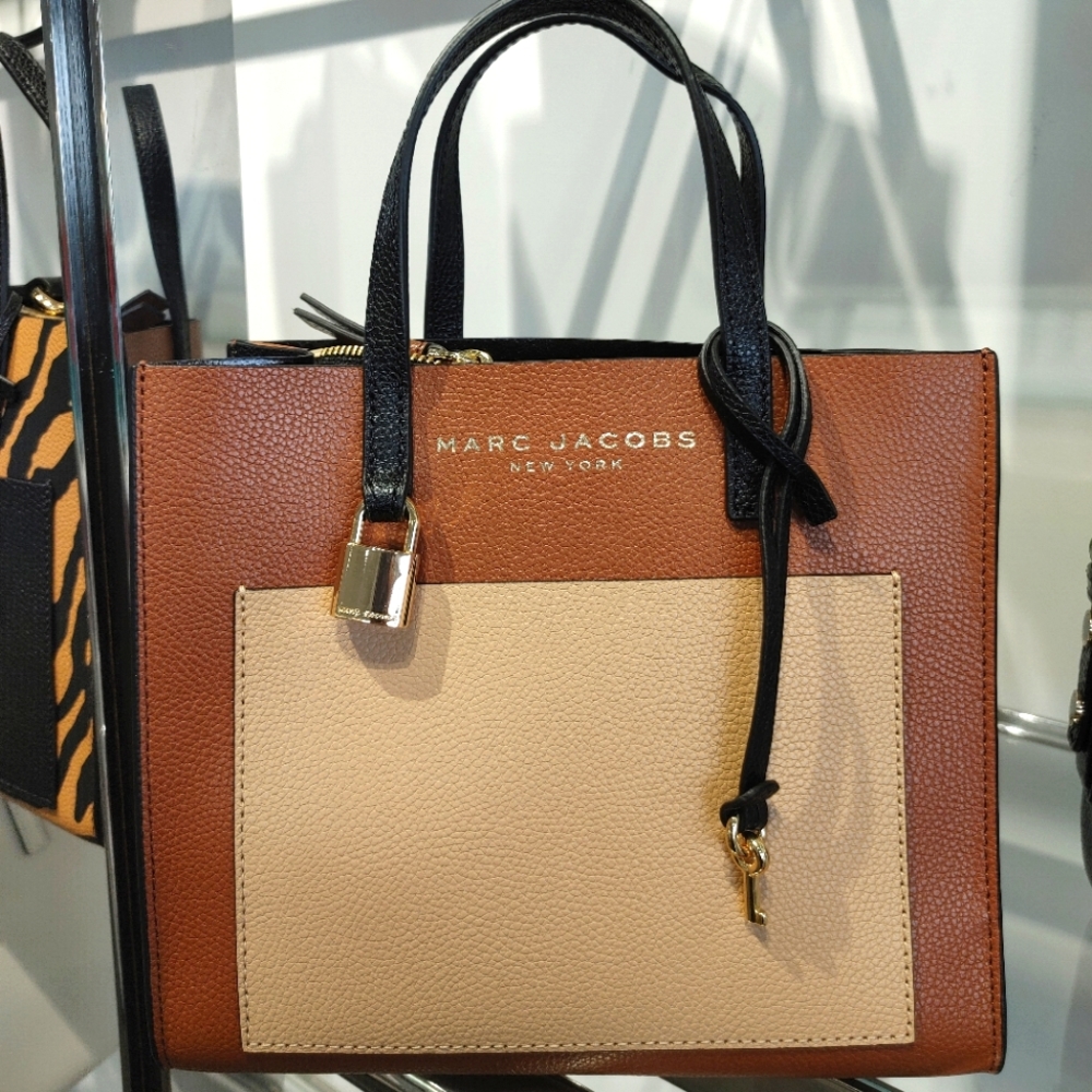 Marc Jacobs Mini Grind Chocolate Truffle Satchel Crossbody - Picture 2 of 4